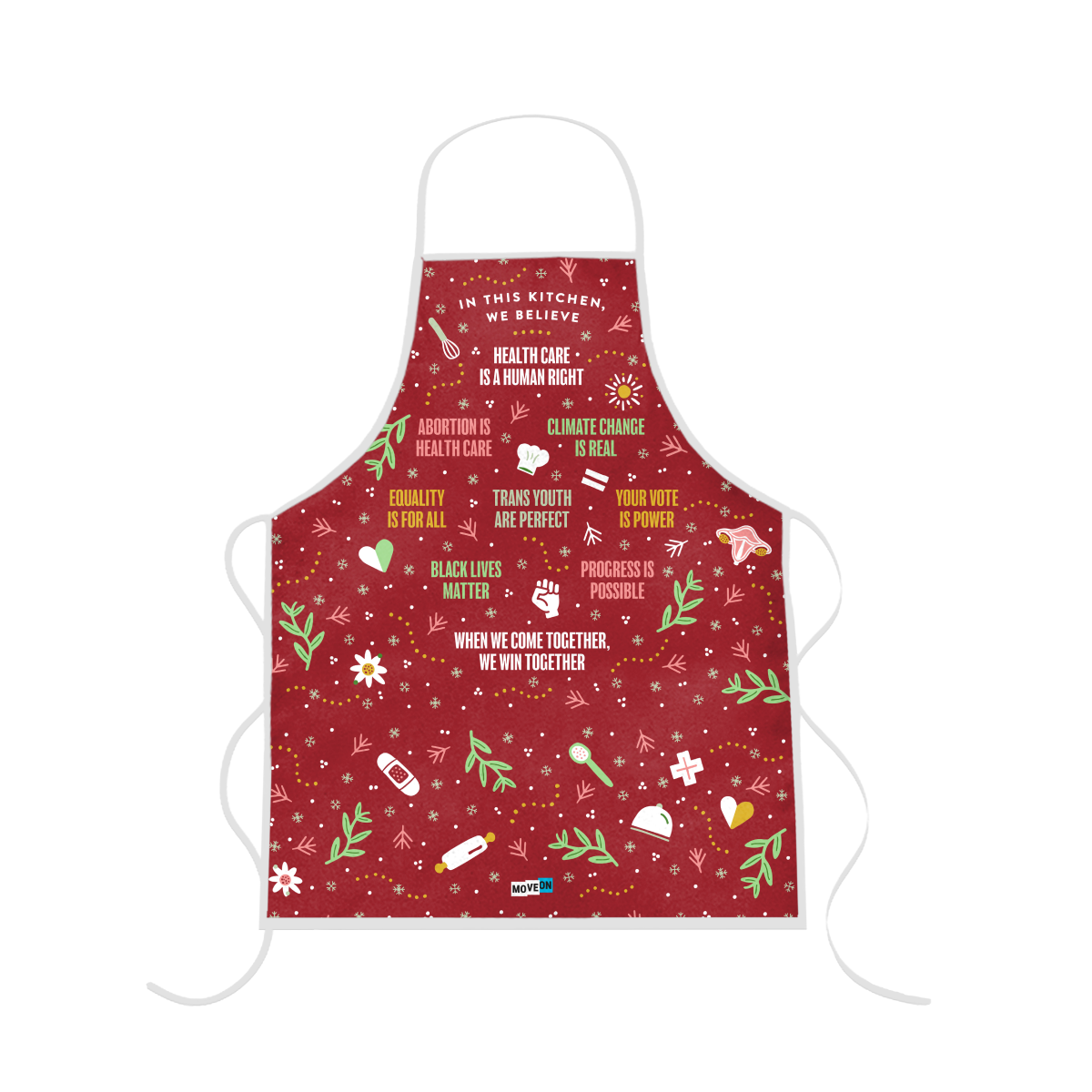 “In This Kitchen, We Believe …” Apron