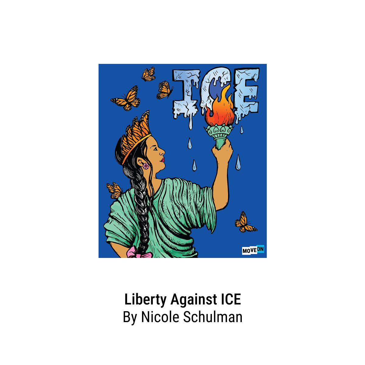 Artists Against ICE Vinyl Sticker 5-Packs