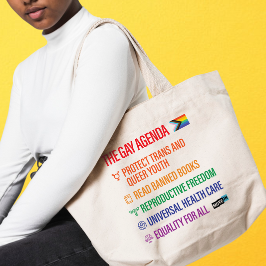 Gay Agenda Tote Bag