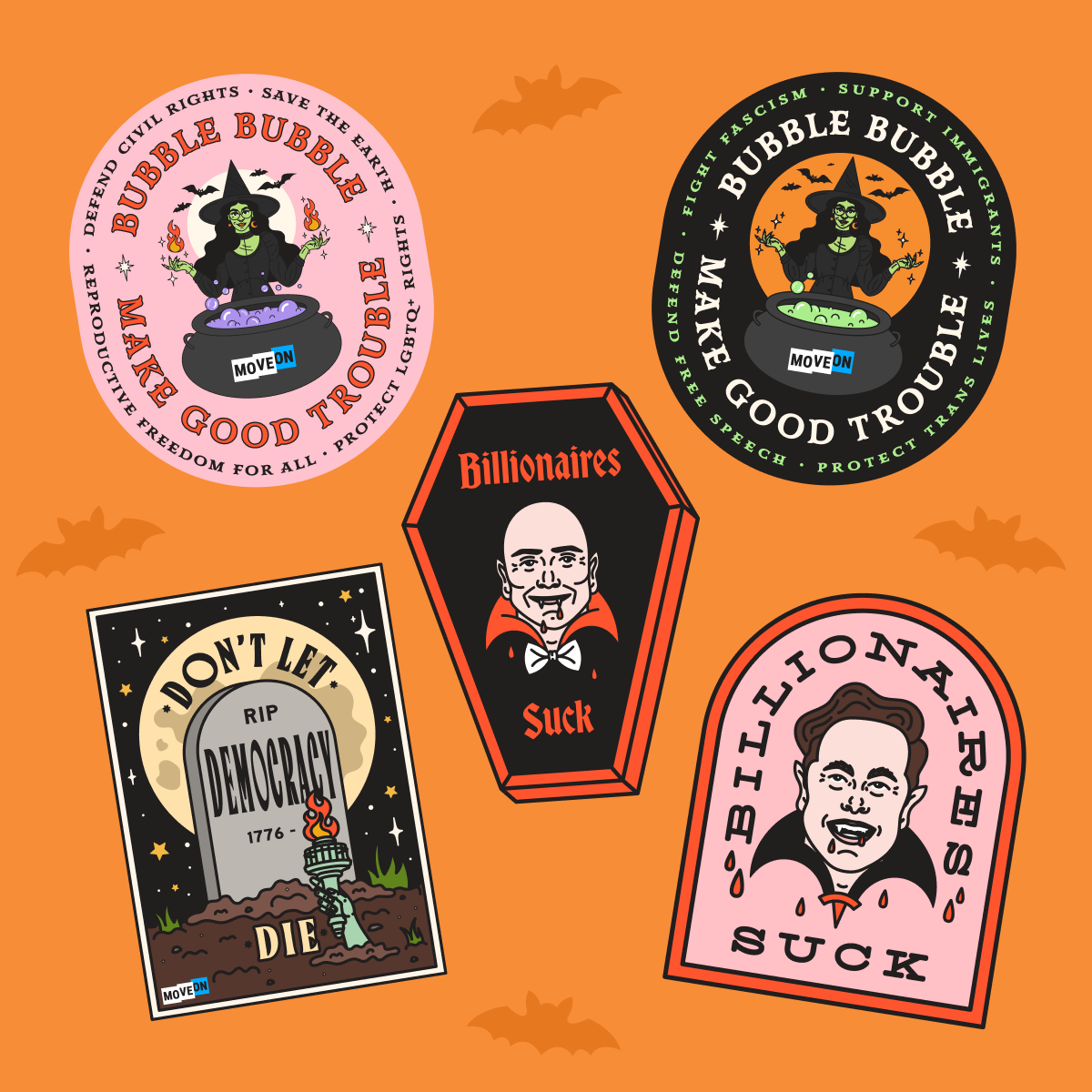 Halloween Sticker 5-Packs