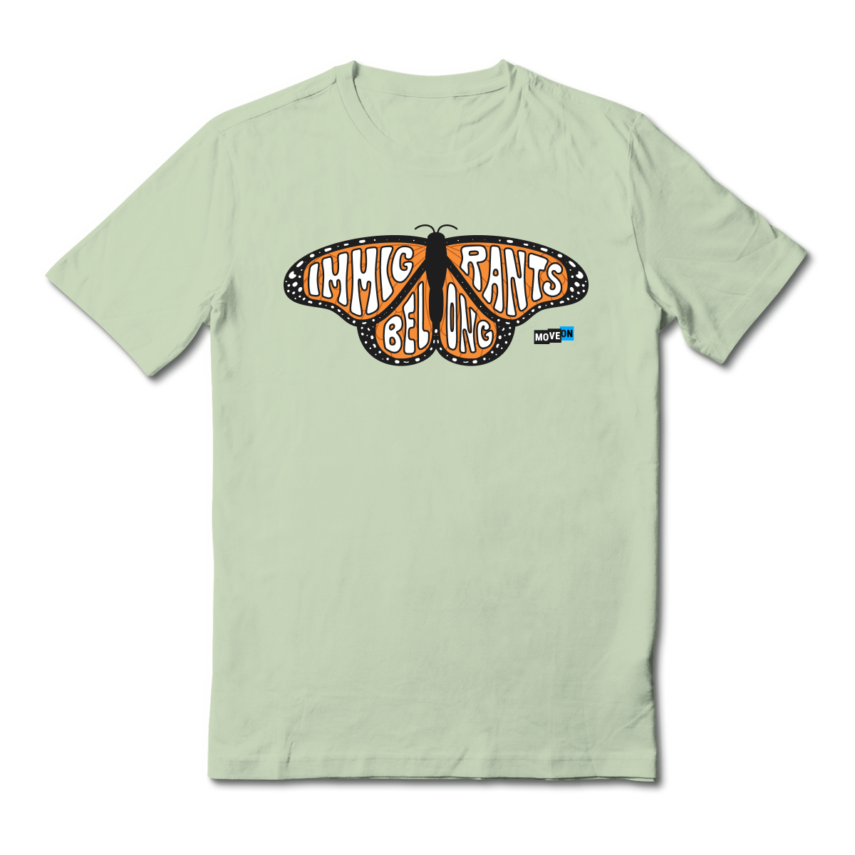 "Immigrants Belong" Unisex Organic Cotton T-Shirt