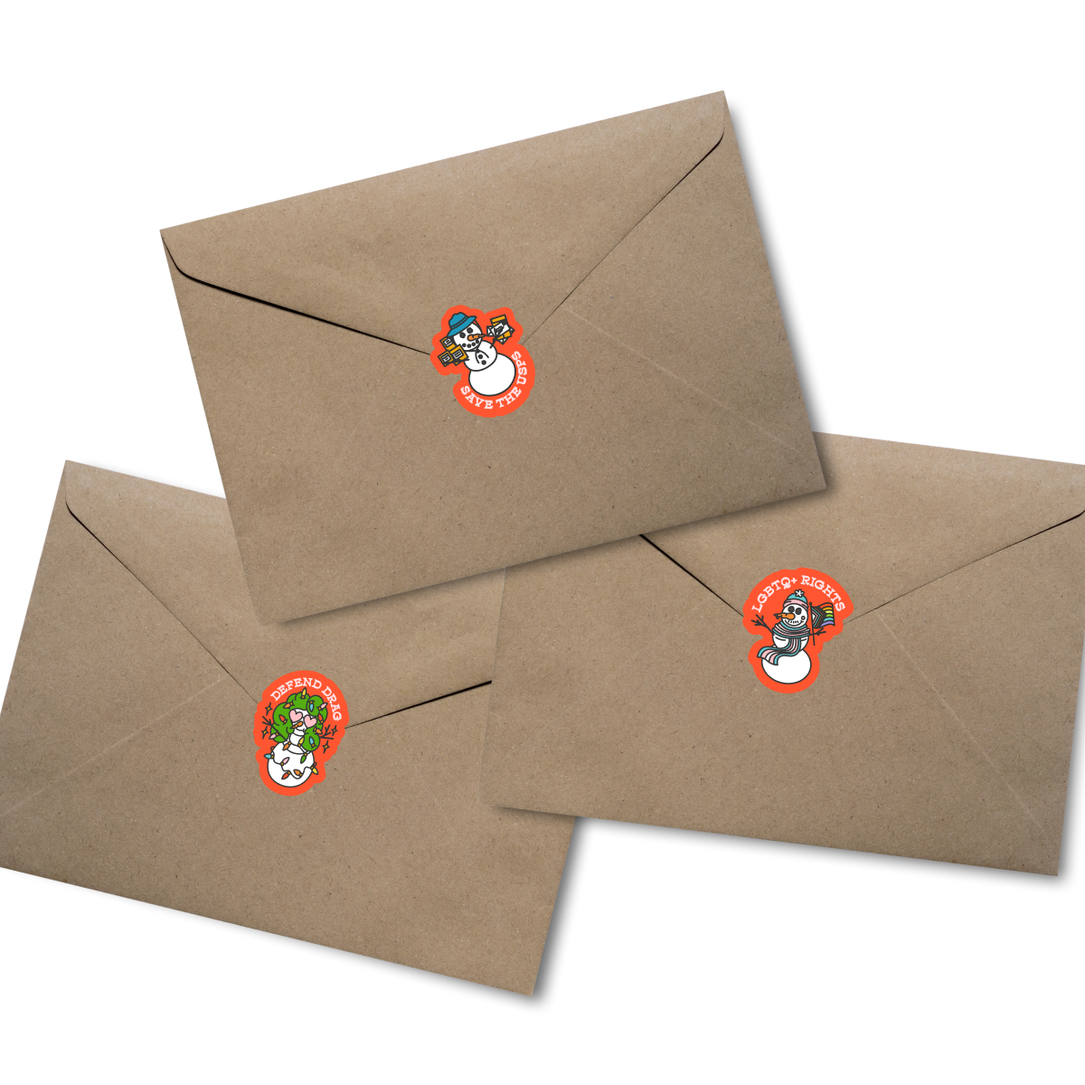 Limited-Edition Holiday Sticker Sheet 5-packs