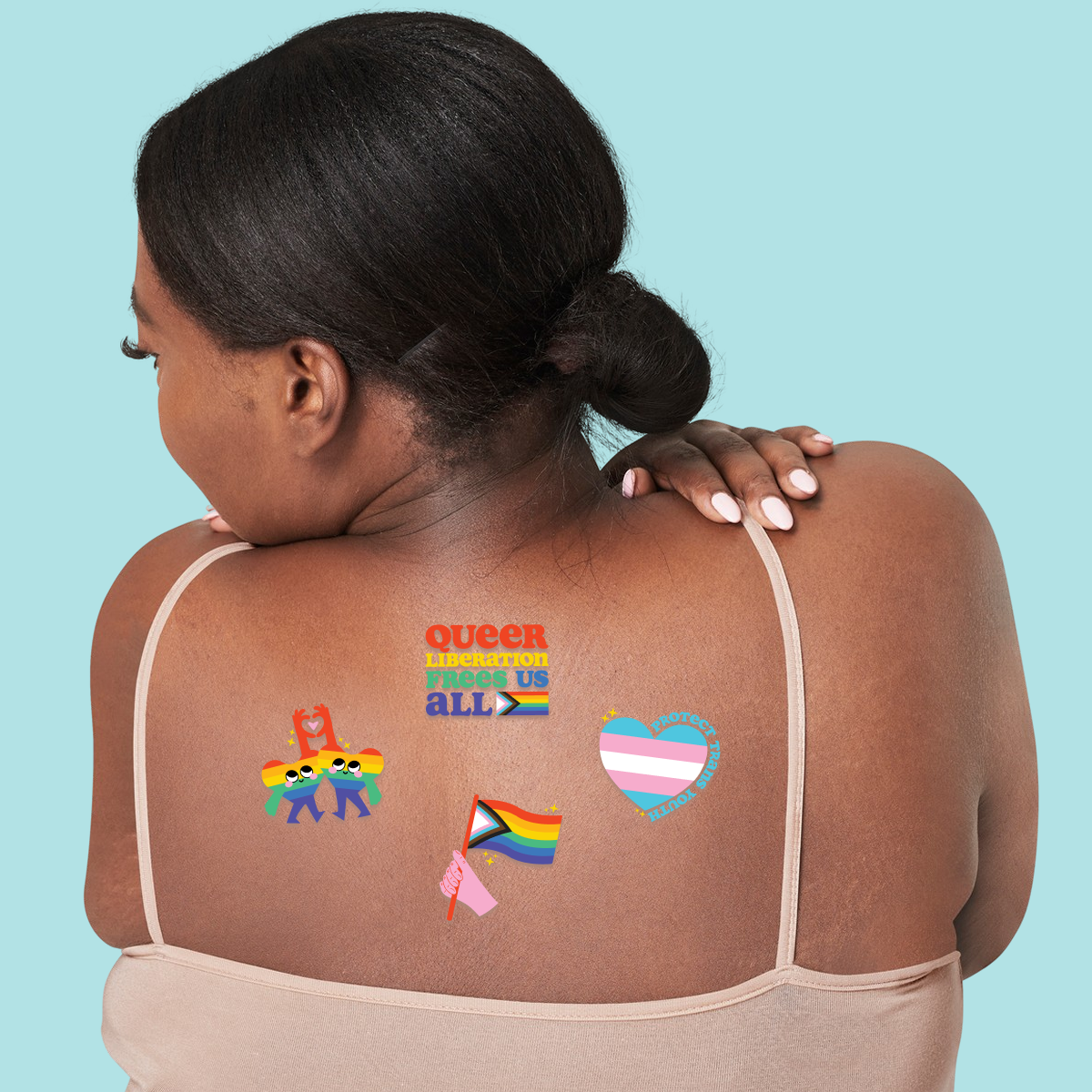 Pride Temporary Tattoos - Pack of 5
