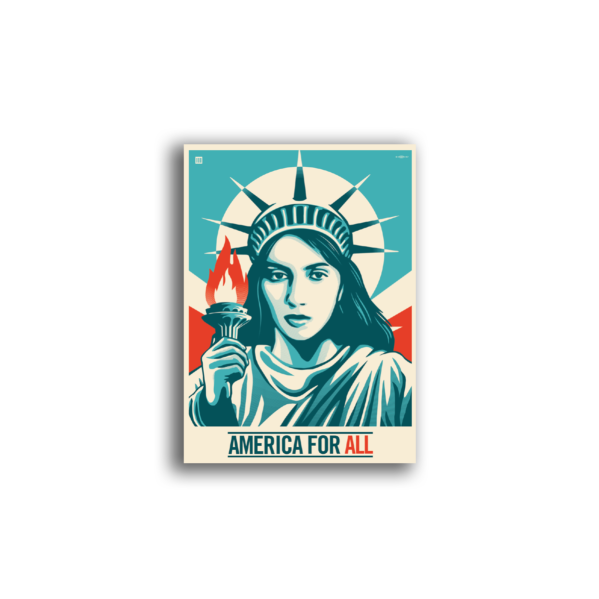 Sticker Packs: America For All – MoveOn.org Political Action