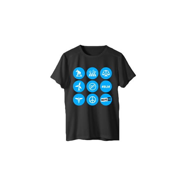 MoveOn T-shirt: Progressive Circles