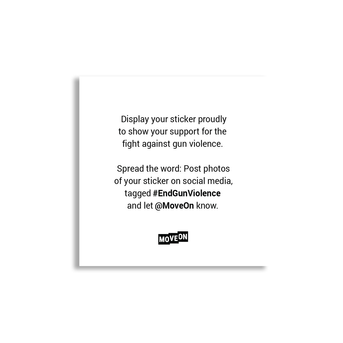 Sticker Packs: End Gun Violence