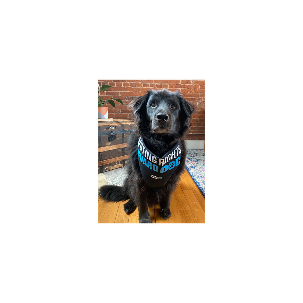 Pet Bandana: Voting Rights Guard Dog