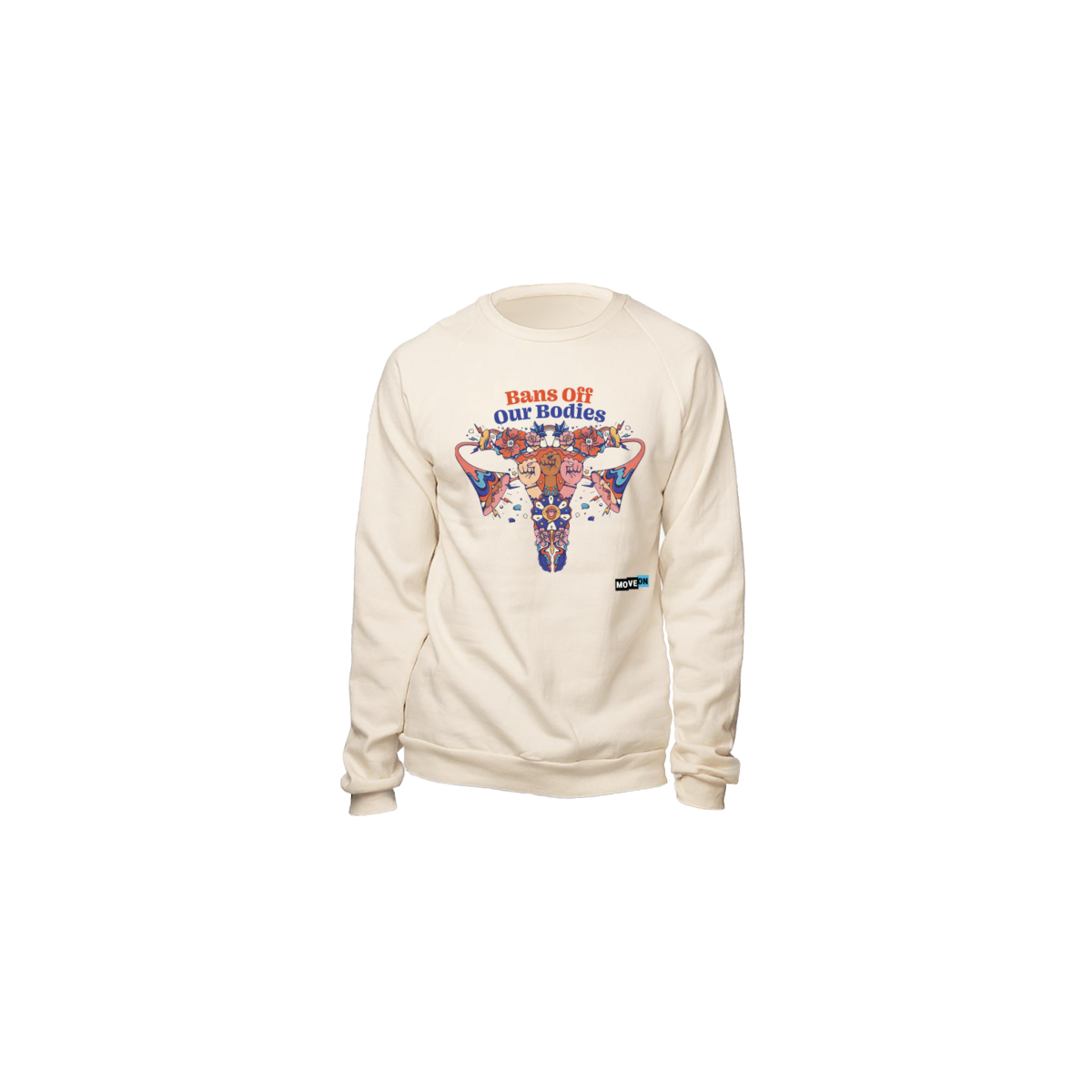 Bans Off Our Bodies Organic Cotton Crewneck Sweatshirt