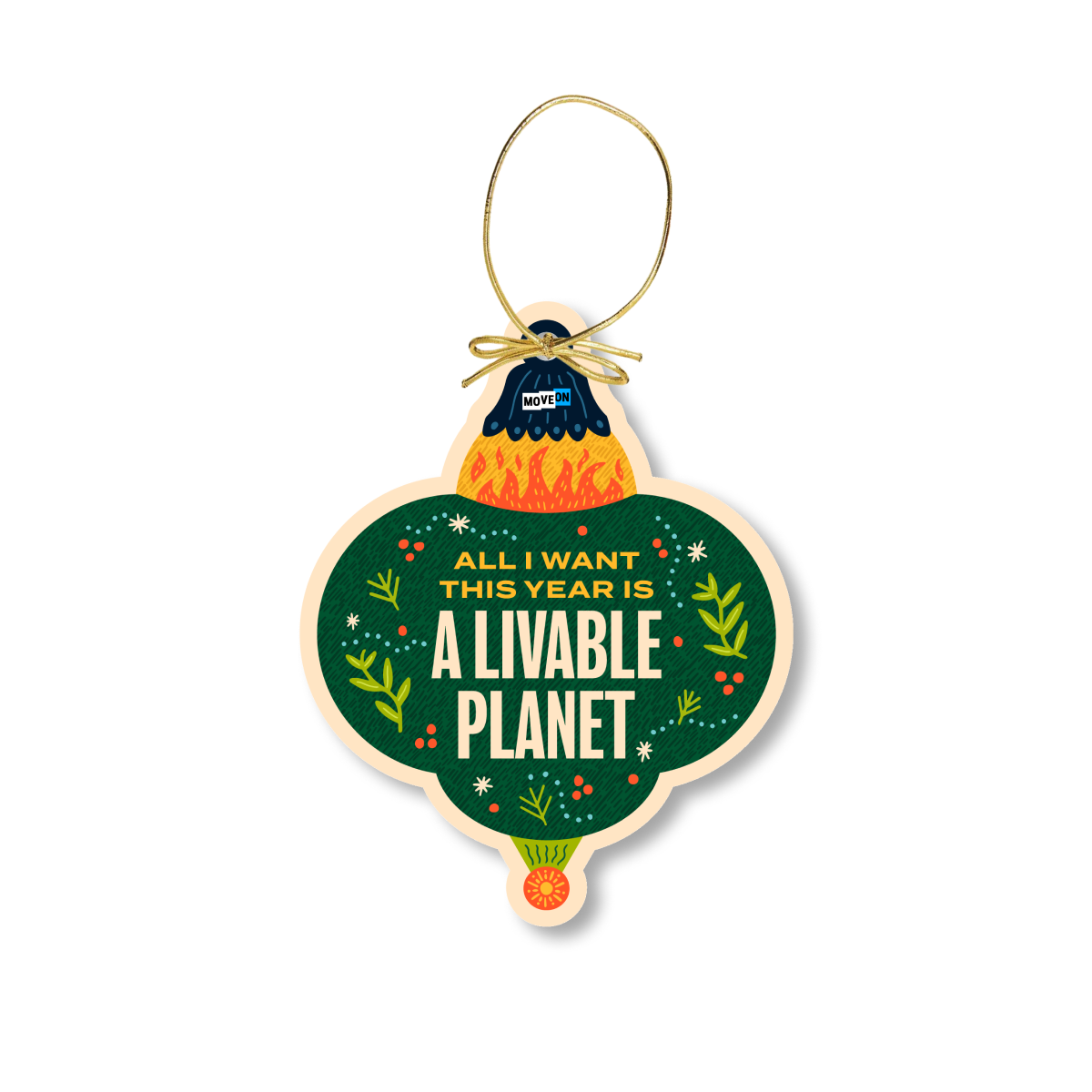 “All I Want This Year Is …” Recycled Wood Holiday Ornaments