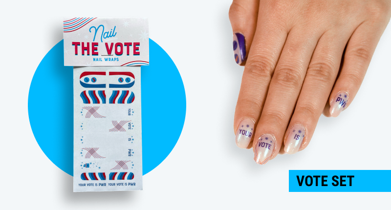 Nail the Vote Wraps