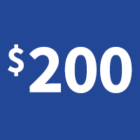 $200 Donation