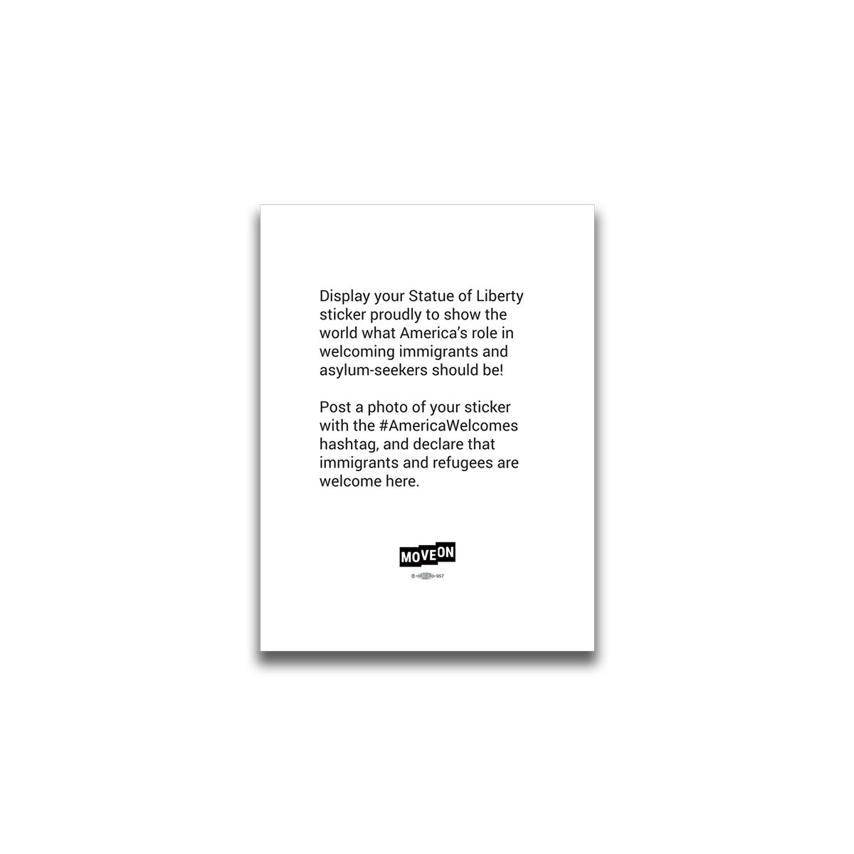 Sticker Packs: Immigrants Welcome Here
