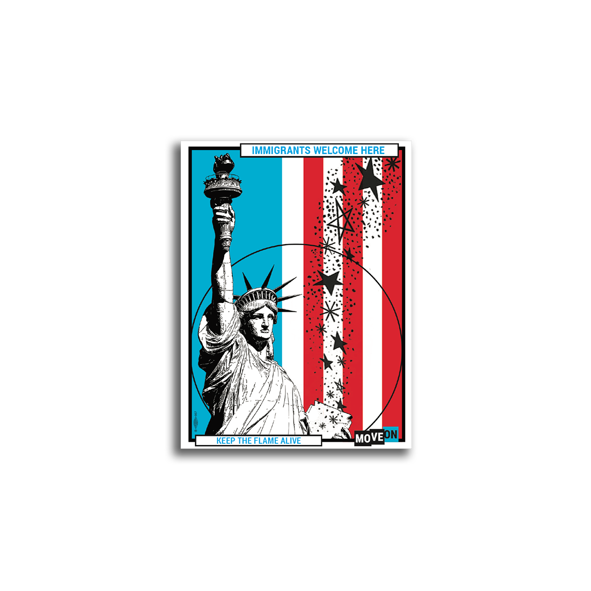 Sticker Packs: Immigrants Welcome Here