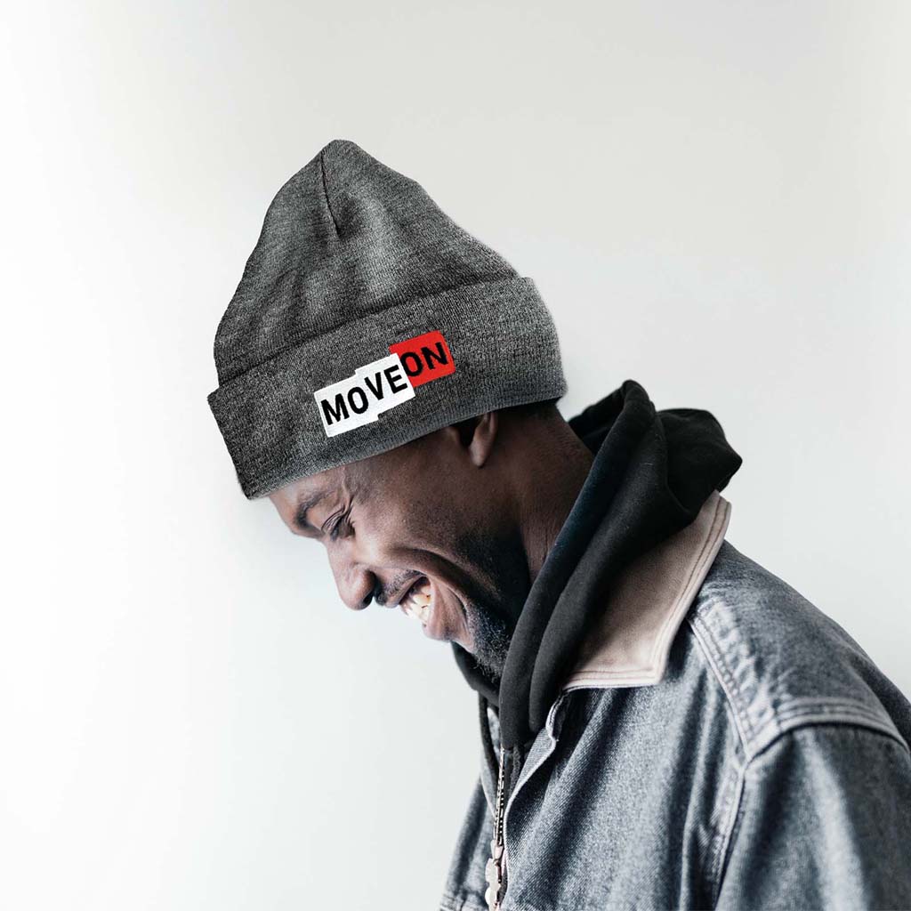 MoveOn Logo Beanie