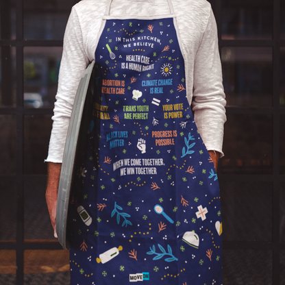 “In This Kitchen, We Believe …” Apron