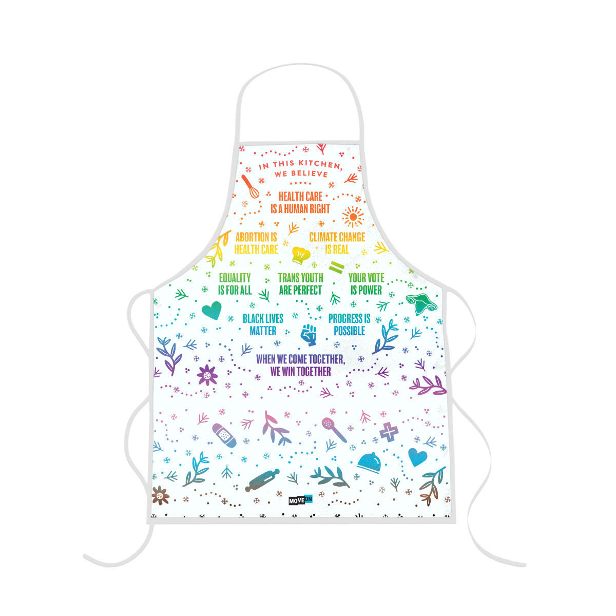 “In This Kitchen, We Believe …” Apron