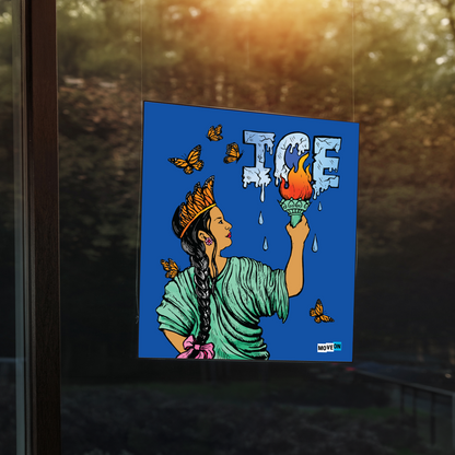 "Liberty Against ICE" Poster