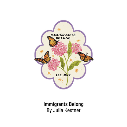 Artists Against ICE Vinyl Sticker 5-Packs