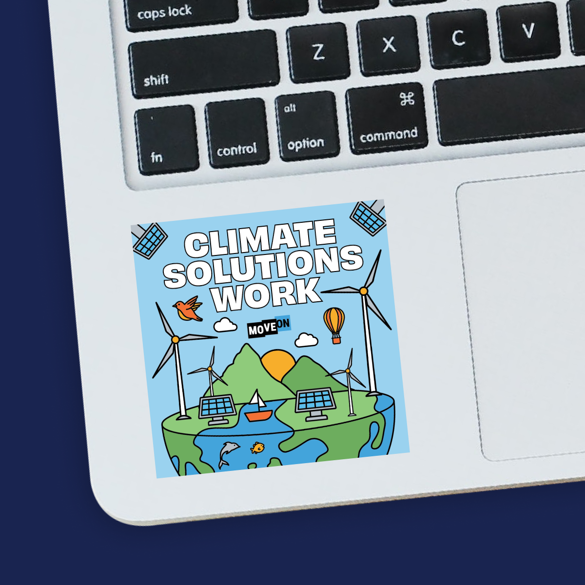 Sticker Packs: Climate Solutions Work – MoveOn.org Political Action