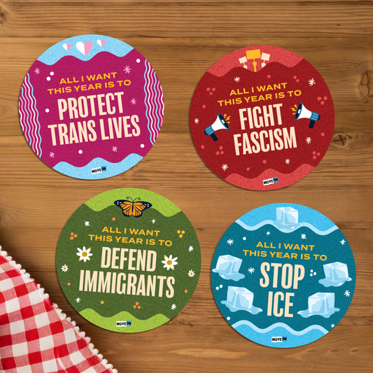 Limited-Edition Recycled Wooden Coaster Set