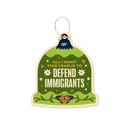 New “All I Want This Year Is …” Recycled Wood Holiday Ornaments