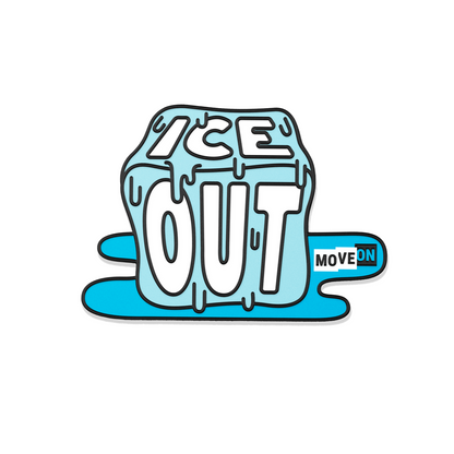 "ICE Out" Enamel Pin