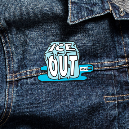 "ICE Out" Enamel Pin