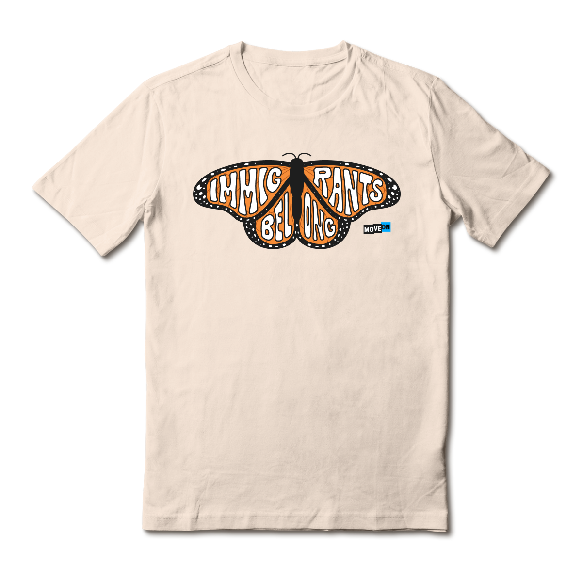 "Immigrants Belong" Unisex Organic Cotton T-Shirt