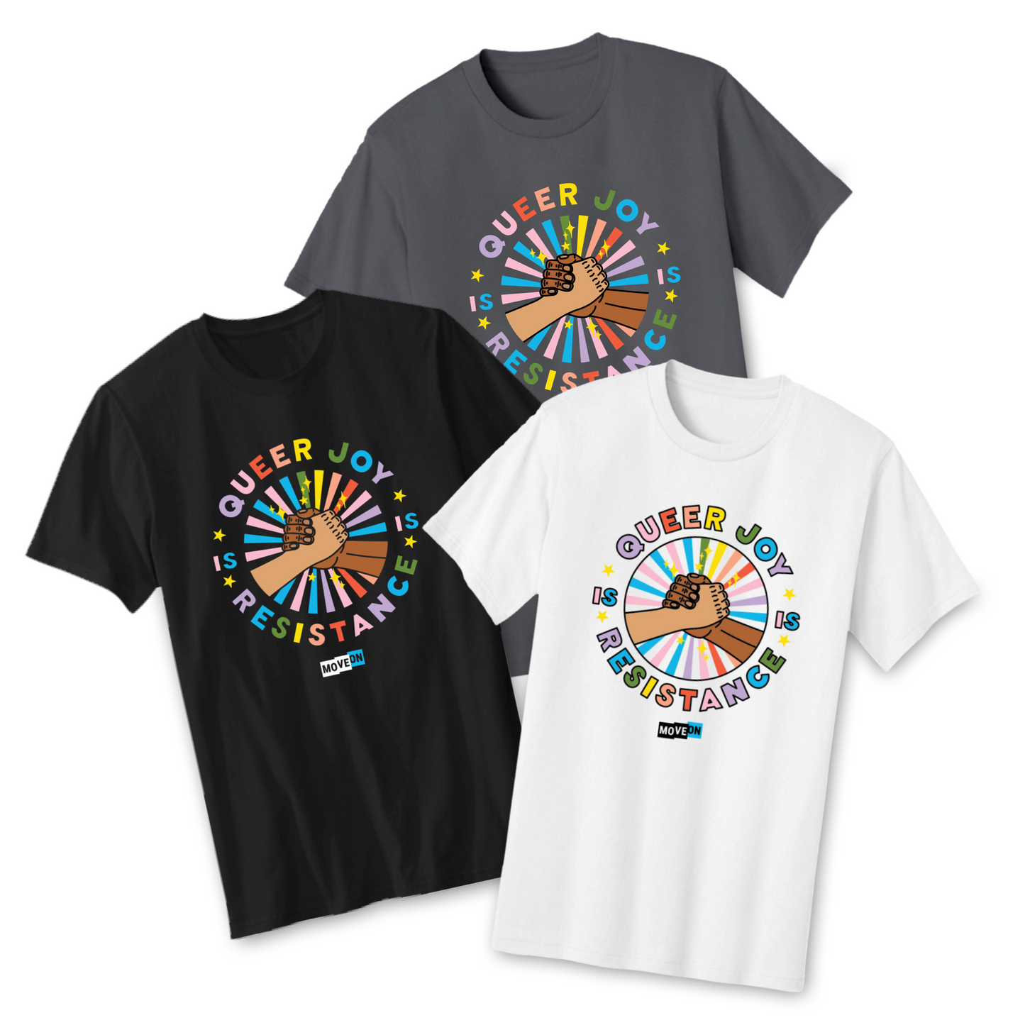 "Queer Joy Is Resistance" Unisex Cotton T-Shirt
