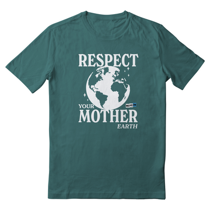 "Respect Your Mother Earth" Unisex Cotton T-Shirts