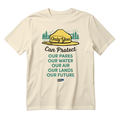 "Only You Can Protect ..." Unisex Cotton T-Shirt