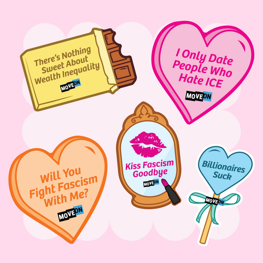 Valentine's Day Sticker 5-Packs