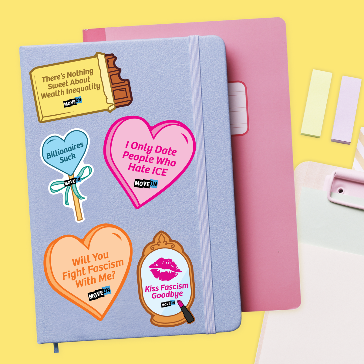 Valentine's Day Sticker 5-Packs