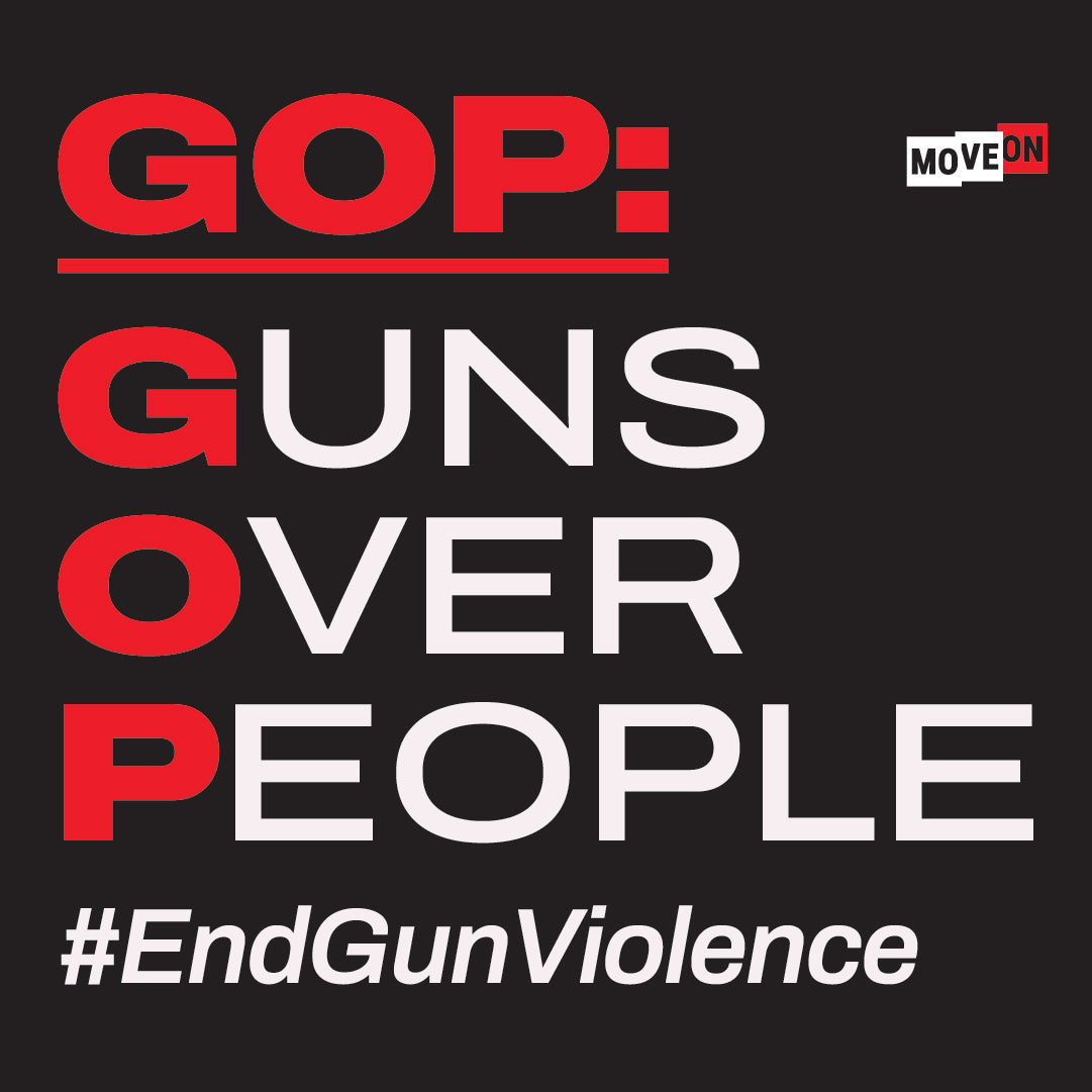 Sticker Packs: GOP=Guns Over People