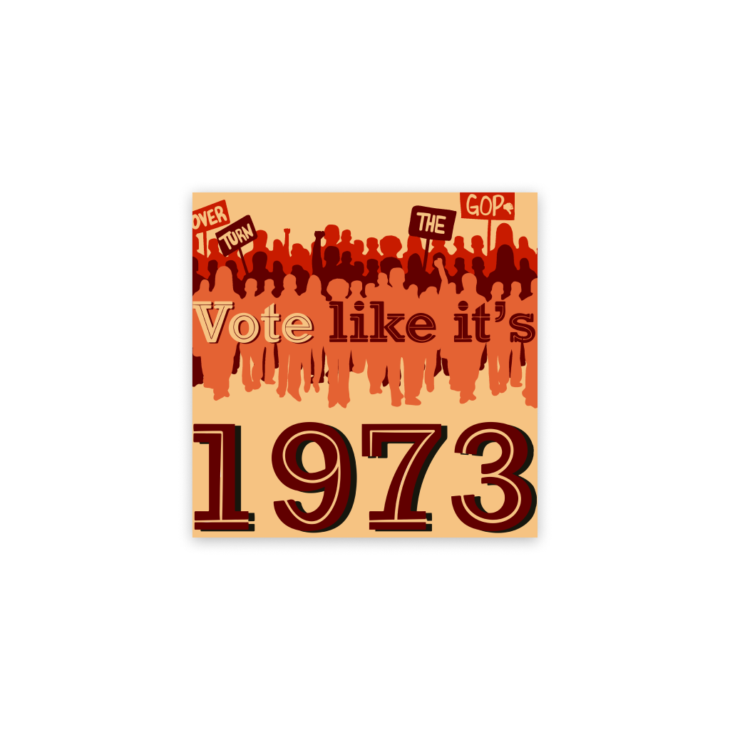 Sticker Packs: Vote Like It's 1973!