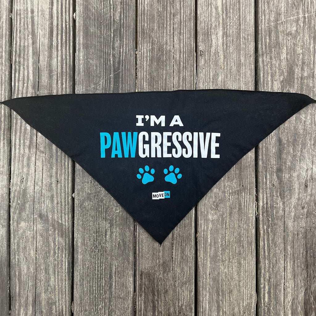 Pet Bandana: "I'm a Pawgressive!"