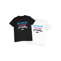 "Protect Trans Youth" Cotton T-Shirt