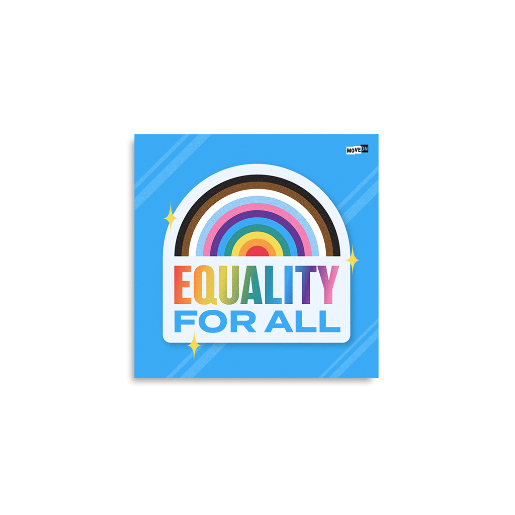 Equity Sticker Sticker Packs: Equality For All – MoveOn.org Political Action