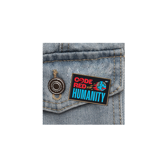 Limited-Edition "Code Red for Humanity" Lapel Pin