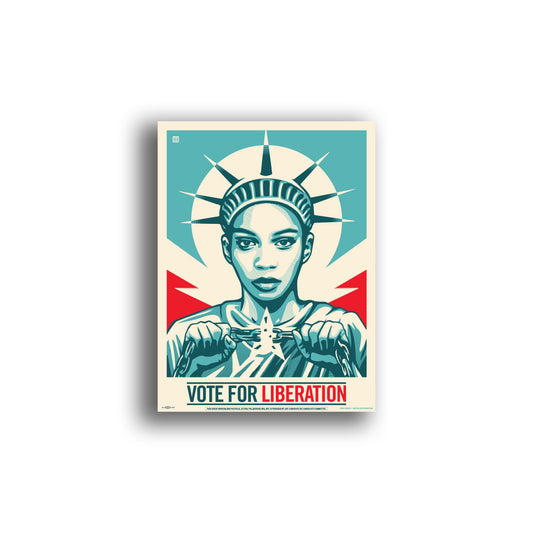 Poster: Vote For Liberation