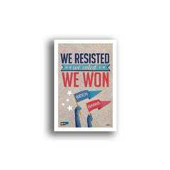Sticker Packs: We Resisted, We Voted, We Won!